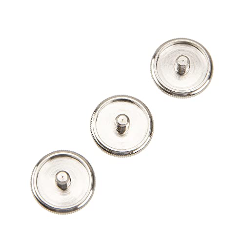 3Pcs Yootones Trumpet Valve Finger Buttons Musical Instruments Accessories Compatible With Trumpet Finger Button Musical Instruments Replacement Parts (White) #TOP1