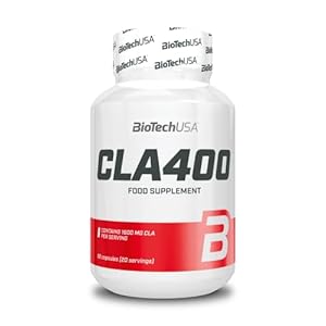 BioTechUSA CLA 400, Geconjugeerd linolzuur bevattend voedingssupplement softgel capsules, 80 softgel capsules