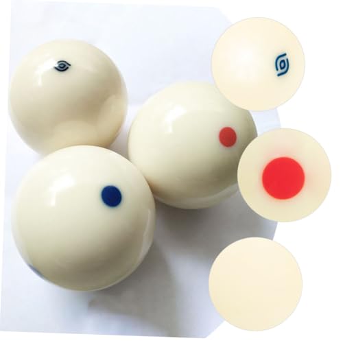 Boules blanches de billard professionnel en résine | Pack de 2 de rechange - 4