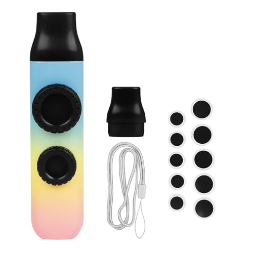 Portable Lightweight Kazoos Double Membrane ABS Design Ideal Travel Camping Education Musical Instrument Kazoos