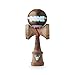 Produktbild Original KROM Pro Kendama aus Holz für Anfänger und Fortgeschrittene - Bonz Walnut Pro Model - Geschicklichkeitsspiel für draußen und drinnen - Holzspielzeug mit Schnur und Ball