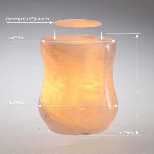 Artsolute Single Calcite Tealight Candle Holder thumb #5