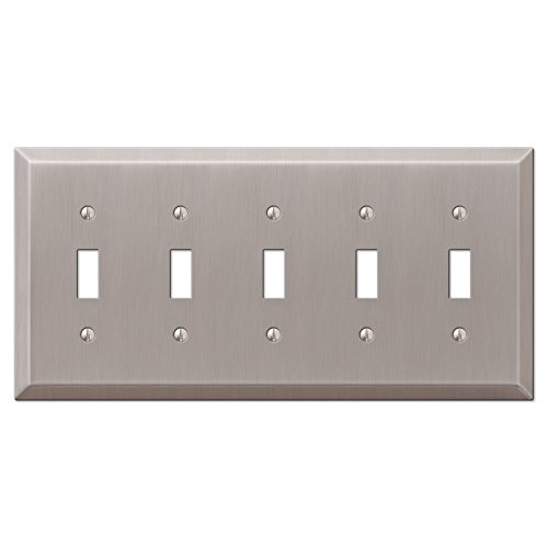 5 Toggle Wallplate Amerelle pour remplacer les plaques usées