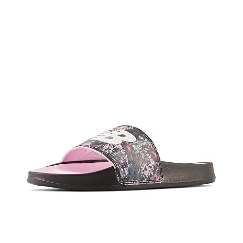 New Balance (ニューバランス) Dynasoft 200 V2 スライドサンダル ユニ 大人用, ライトラズベリー/ブラック, 4.5 Wide Women/3 Men