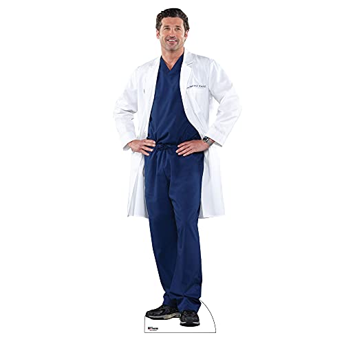 Grey's Anatomy Derek Shepherd Cardboard Cutout Standee - Officially Licensed