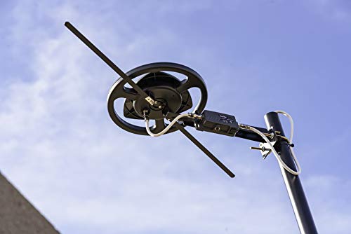 Channel Master Omni+ Omnidirectional Outdoor Tv Antenna With Mounting Bracket For Roof, Attic, Rv - Vhf/Uhf Digital Hdtv Antenna With 360 Degree Reception Span - 50 Mile Range [Cm-3011Hd] #TOP6