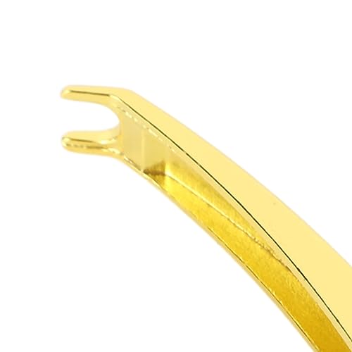 Capo de Guitarra, Fácil de Carregar, Longa Vida, Capo de Guitarra Elétrica Leve para Banjo (Ouro)