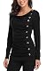 Pullover Damen Miss Moly Langarmshirt Tunika