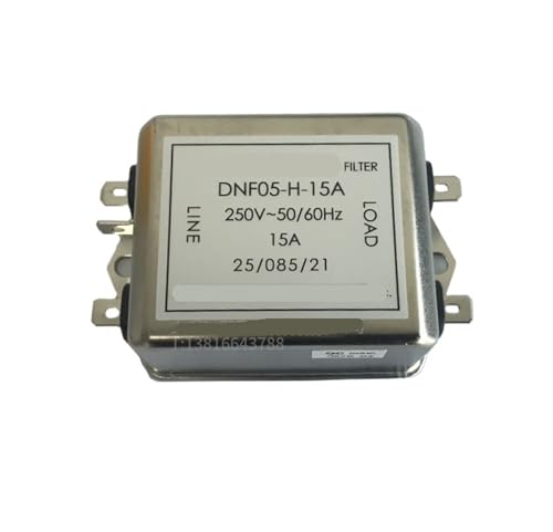 Filtro monofásico DNF05-H-15A AC para solucionar cortes por ruido