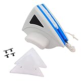 Broadwatch ガラスワイパー ガラスクリーナー 両面 マグネット 外側・内側を同時に清掃 窓ガラス 掃除 スクイジー