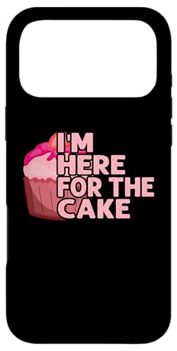 I'm Here For The Cake �E�F�f�B���O�p�[�e�B�[ �P�[�L �X�}�z�P�[�X iPhone 17 Pro Max �p