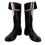 YXIDLMCOS Yami Sukehiro Shoes Cosplay Boots Custom Made Anime Halloween W4890 (22.5CM)