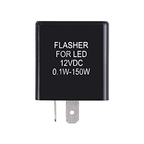 MGI SpeedWare 2-Pin Silent Flasher Relay for LED Turn Signal - Hyper Flash Fix (1-Pack) Cover