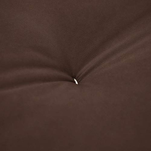 Trupedic Standard Futon Mattress, Full, Suede Chocolate #TOP3