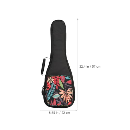 Pochette de transport pour ukulélé rembourrée avec support de maintien - 5