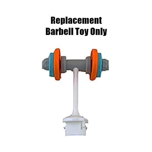 Replacement Part for Fisher-Price Fitness Fun Folding Jumperoo - HBM25 ~ Gym Themed Baby Activity Center ~ Replacement Barbell Toy - Thumbnail 5