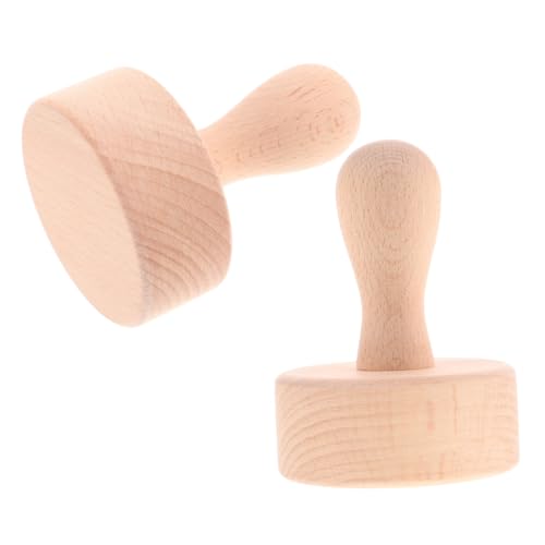 Garneck 2pcs Mini Tart Tamper and Tart Pan Pastry Molds for Baking and Pies for Cakes and Desserts