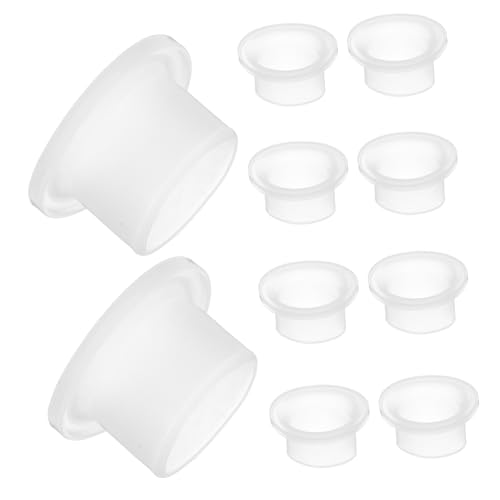 BUGUUYO 10 Piezas Lavadora de grifo cesta de drenaje del fregadero de la cocina juntas Sello de silicona para una instalación fácil Sello de silicona para un ajuste seguro gel de sílice