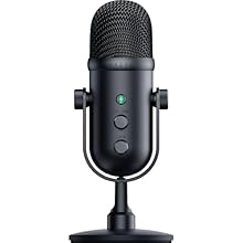 Dynamic Microphone For Rich, Powerful Vocals: The Razer Seiren V2 Pro’s incredible low end gives your voice a deep, warm quality that sounds full and clear thanks to greater noise suppression compared to traditional cardioid mics. High Pass Filter To...