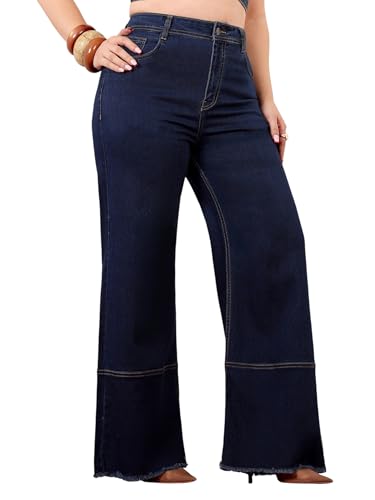 Image of Miss Chase A+ Women's Bootcut High Rise Stretchable Denim Jeans