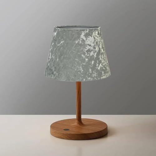 Modern Velvet Tapered Dual Purpose Light Shade | 9" 11" Diameter | Pendant or Table Lampshade for Living Room, Bedroom, Home (Silver Dual Purpose Velvet Lampshade, 9" Dual Purpose Velvet Lampshade)