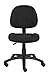 Boss Black Deluxe Posture Chair, Model Number: 217EBONY
