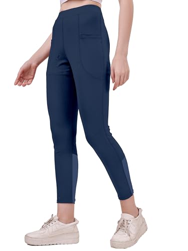 Image of Mehrang Gym Wear for Women Stretchable Yoga Pants, Fitness Gym Leggings, Gym Pants, Track Pants, Sports Tights, Active Wear Lower for Women