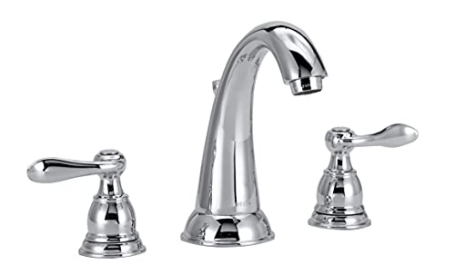 Delta Faucet Windemere Widespread Bathroom Faucet Chrome, Bathroom Faucet 3 Hole, Bathroom Sink Faucet, Metal Drain Assembly, Chrome B3596Lf, 9.05 X 11.35 X 14.00 Inches #TOP3