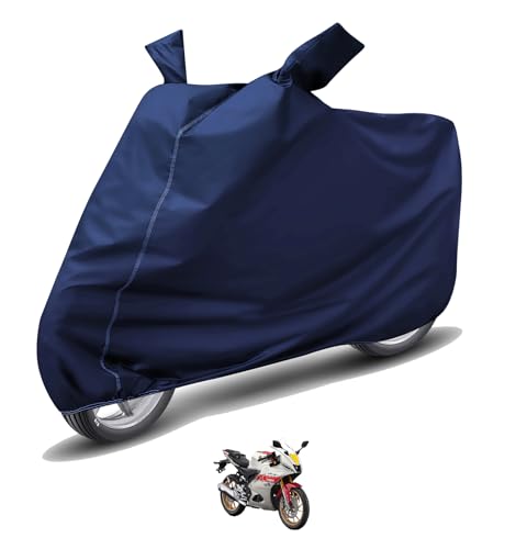 Image of Auto Hub Waterproof Bike Cover Compatible with Yamaha R15 Dustproof, UV Protection Two Wheeler Bike R15 Cover - Blue