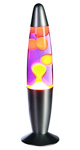 Lampada Motion Rocket Giallo/Viola cm33