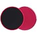 Heveer Slider Fitness Dischi di Scorrimento Dual Sided Gliding Attrezzatura per Allenamento Addominali Full Body Workout 2 Pezzi Rosso
