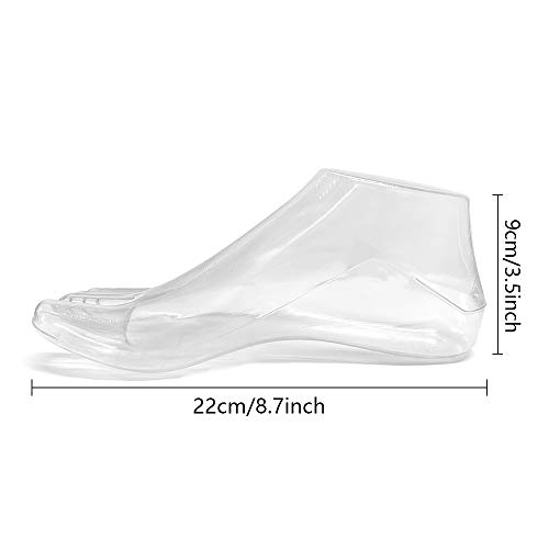 Modelo de pie de plástico SteelFever para soporte de zapatos miniatura 2