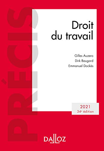 Télécharger Droit du travail 2021 - 34e ed. Livre PDF Gratuit