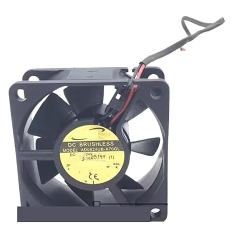 Ventilador de refrigeración de 24V y 6cm con flujo de aire estable contra el calor