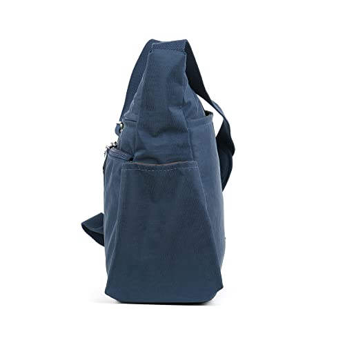 MHCNLL Anti Theft Crossbody Purse RFID Women Nylon Waterproof Lightweight Shoulder Bag4