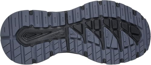 Skechers - Mens Relaxed Fit: D'Lux Trekker - Toughtwill Sneakers, Color Black/Charcoal, Size: 8.5 M US3