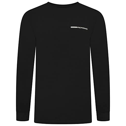 Reprimo | Long-Sleeved T-Shirt - Black 2X Large