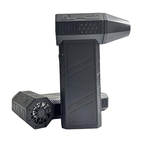 Violent Mini air Blower Portable 3nd Generation X3 Air Duster 130,000 RPM Brushless Motor 52m/s Industrial Duct Fan for Electronics Cleaning, Outdoor, Camp