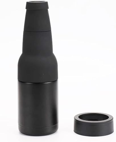 Miniatura 5 de Aislador de latas y botellas de cerveza 3 en 1, enfriador de latas aislado de acero inoxidable de doble pared, soporte para botellas de cerveza de