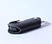 Car&Door Key Case Soft Leather Handmade for Men Women, black,