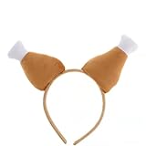 Ankelesz Thanksgiving Headband-Turkey Drumstick Headbands Turkey Legs Drumstick Boppers Hat for Thanksgiving Day