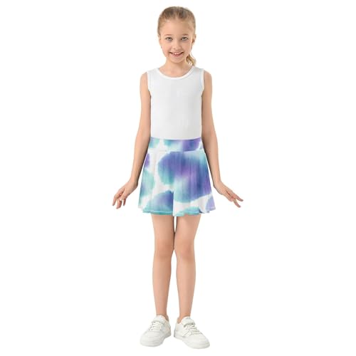 Soft Spots Pastel Skirts with Shorts Breathable Girls' Shorts Athletic Skorts Girl Skort 4t3