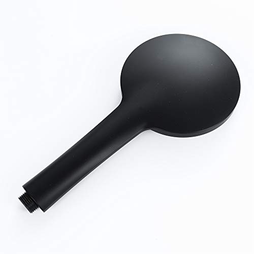 Pommeau de douche à main haute pression noir mat avec flexible PVC