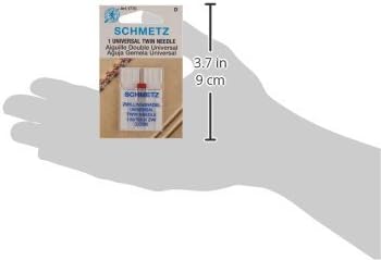 Miniatura 2 de SCHMETZ Agujas para máquina de coser gemelas (130705 H ZWI) - Cardado - Tamaño 3.090