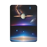 Cosmic Saturn Weiche magnetische Kühlschrankmagnete mit kreativem Druck, dekorative Magnetaufkleber
