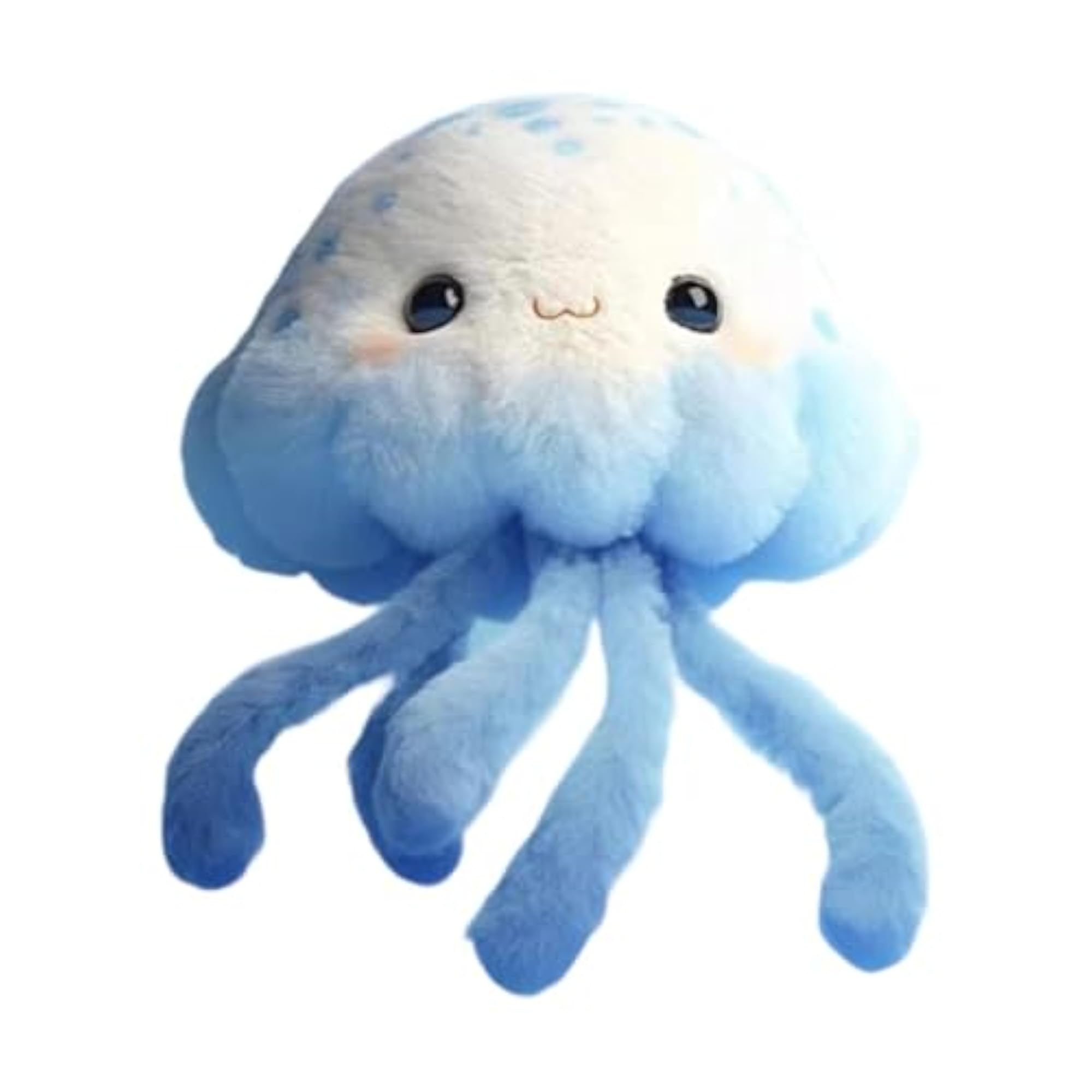 Jellyfish Plush Keychain Playful Stuffed Toy