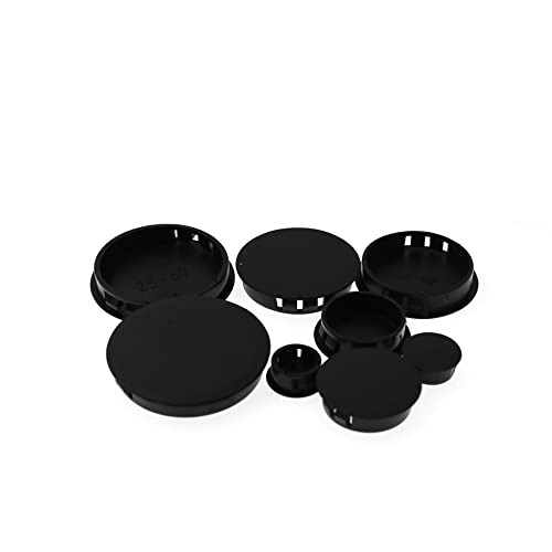 Image of Round Plastic Plug Insert End Cap for Metal Tubing, Fence, Pipe Post, Chairs and Furniture - Glide Insert