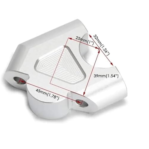 Elevadores de manillar de 32 mm para moto R1200GS y R1250GS 6