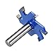HARFINGTON T Slot Cutter Rabbet Router Bit 1/2