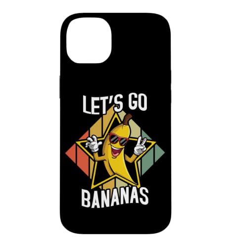 �f���炵���N�[���ȃ��B���e�[�W�t�@�j�[�o�i�i�~�[��Let Us Go Banana �X�}�z�P�[�X iPhone 14 Plus �p
